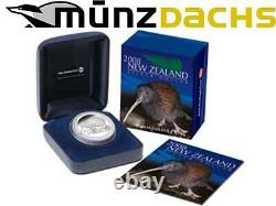 $1 Dollar Kiwi New Zealand 2008 1 oz. 999 fine silver proof in box Sold Out