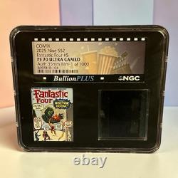 1 oz Silver Dr. Doom Fantastic Four 2025 Niue Comix NGC PF 70 Film Cell