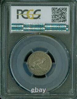 1933 New Zealand Sixspence 6p Pcgs Mac Ms63 Rainbow 8perls Rare