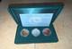1937 Edward Viii New Zealand 3 Coin Set Silver Gold Alloy & Copper Coa And Case