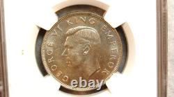 1940 NEW ZEALAND NGC AU58 FLORIN SILVER ABOUT UNCIRCULATED Coin BUY IT NOW