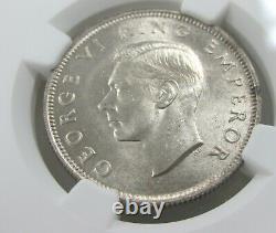 1940 New Zealand Florin Kiwi Silver Coin NGC MS 65 Top Pop Key Date Q4GH