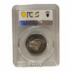 1941 New Zealand 1 Florin MS62 PCGS MONSTER TONED