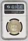 1946 New Zealand Half Crown Ngc Ms62