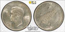 1949 New Zealand Crown Pcgs Ms63