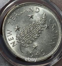 1949 New Zealand Crown Pcgs Ms63