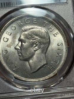1949 New Zealand Crown Pcgs Ms63