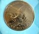 1974 New Zealand Day $1 Silver Coin White Heron Kotuku Original Certified