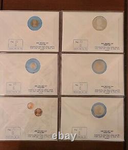 1977 New Zealand Silver Jubilee First Day of Issue and Proof Set PNC Rare
