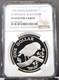19788 New Zealand Silver 1 Dollar Black Robin Ngc Pf 69 Ultra Cameo Rare Top Pop
