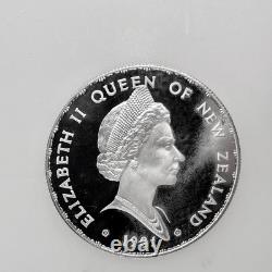 1981 New Zealand $1 Dollar. 925 Silver Proof Coin Royal Visit KM#? 50a