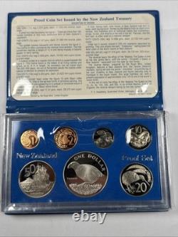 1982 NEW ZEALAND PROOF SET 1 Silver Dollar Coin(SC1225-042) Takahe