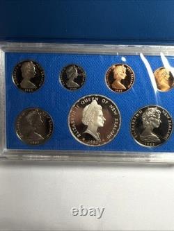 1982 NEW ZEALAND PROOF SET 1 Silver Dollar Coin(SC1225-042) Takahe