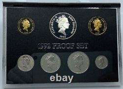1992 NEW ZEALAND Elizabeth II 25YrsDecimal Proof Set 7 Coins 1 Silver i114533