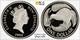 1992 New Zealand Dollar, Piedfort Ag, Pcgs Pr69dcam