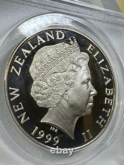 1999 New Zealand $5 Wellington Silver Proof Graded PR 68 DCAM by ANACS
