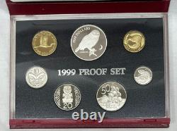 1999 New Zealand Proof Set With OGP & COA