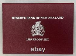 1999 New Zealand Proof Set With OGP & COA
