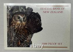 1999 New Zealand Proof Set With OGP & COA