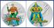 2 Pc 2020 Niue 60th Justice League Aquaman And Martian Manhunter Dc Jla