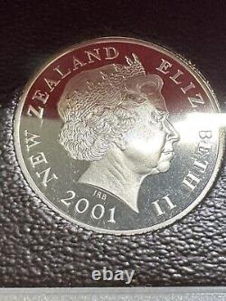 2001 New Zealand 7 Coins Proof Set