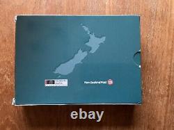 2005 New Zealand Proof Coin Set With Silver Penguin