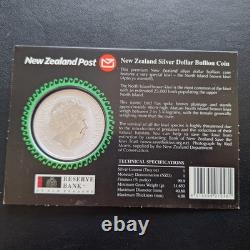 2006 NZ Silver Dollar North Island Brown Kiwi