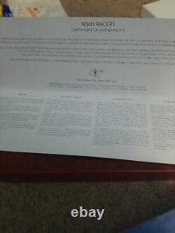 2006 New Zealand Mint 2$ 1930's Racers 4 X 1 Oz Fine Silver Proof