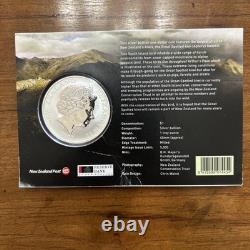 2007 New Zealand $1 Kiwi, 1oz Silver Gem UNC with Story Card