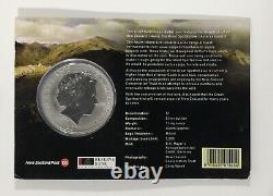 2007 New Zealand $1 Kiwi, 1oz Silver Gem UNC with Story Card