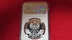 2007 Poland Grey Seals. 999 Silver Coin NGC Graded PR PF 68 28 grams