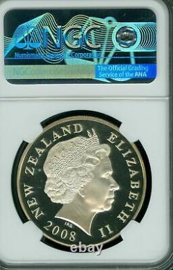2008 New Zealand $5 Dollar Silver Frog Ngc Pf69 Mac Finest Spotless 2000 Minted
