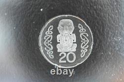 2008 New Zealand Silver Proof Coin Set Limited Edition Hamilton's Frog