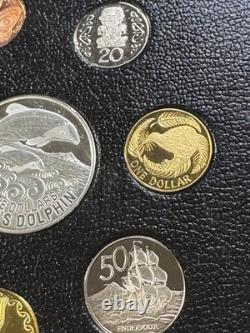 2010 New Zealand 6 Coins Proof Set with Dolphin Coin Only 1,500 Sets