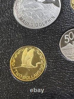 2010 New Zealand 6 Coins Proof Set with Dolphin Coin Only 1,500 Sets