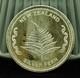 2010 New Zealand Silver Fern Aotearoa Art Round -1 Troy Oz. 999 Silver