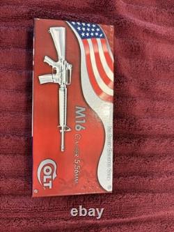 2010 Niue M16 Colt 5.56mm Colored Proof Coin 1oz. 999 Silver New Zealand Mint