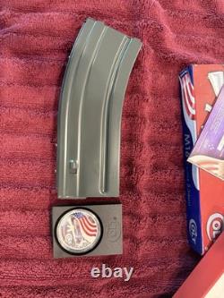 2010 Niue M16 Colt 5.56mm Colored Proof Coin 1oz. 999 Silver New Zealand Mint