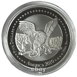 2010 Niue M16 Colt 5.56mm Colored Proof Coin 1oz Silver New Zealand Mint NB02