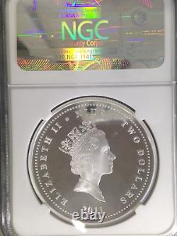 2011 NGC PF69 Niue New Zealand Disney Star Wars Emperor Palpatine 1oz Silver