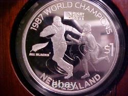 2011 Rugby World Cup Championship Proof set. MAGNIFICENT Beauties