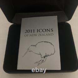 2011 Silver Proof Kiwi 1oz 999 New Zealand