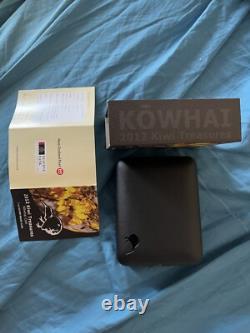 2012 New Zealand $1 Kiwi 1oz Proof Silver Color Packaging Only 5000 Minted