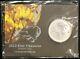 2012 New Zealand $1 Kiwi Treasures Kowhai 1 Oz Silver Specimen Coin Otq0149/un