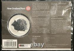 2012 New Zealand $1 Kiwi Treasures Kowhai 1 Oz Silver Specimen Coin OTQ0149/UN