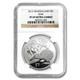 2012 New Zealand 1 Oz Silver Treasures $1 Kiwi-kowhai Pf-69 Ngc