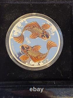 2012 New Zealand Koi Silver Coin #49