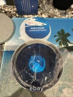 2012 New Zealand Mint Fine Silver 99.99% 1oz Silver Niue Coin Great White Shark