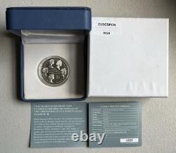 2013 1oz Silver Coin Queen E II 60th Anniversary of the Coronation New Zealand