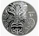 2013 1oz Silver Proof Coin Maori Culture Koru $1 New Zealand